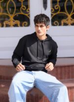 Green Mango Black Hoodie - view 1