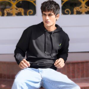 Green Mango Black Hoodie - view 1