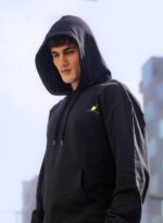 Green Mango Black Hoodie - view 4