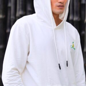 Green Mango White Hoodie - view 1