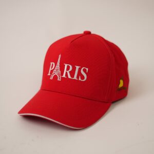 Paris Red Baseball Cap - view 2