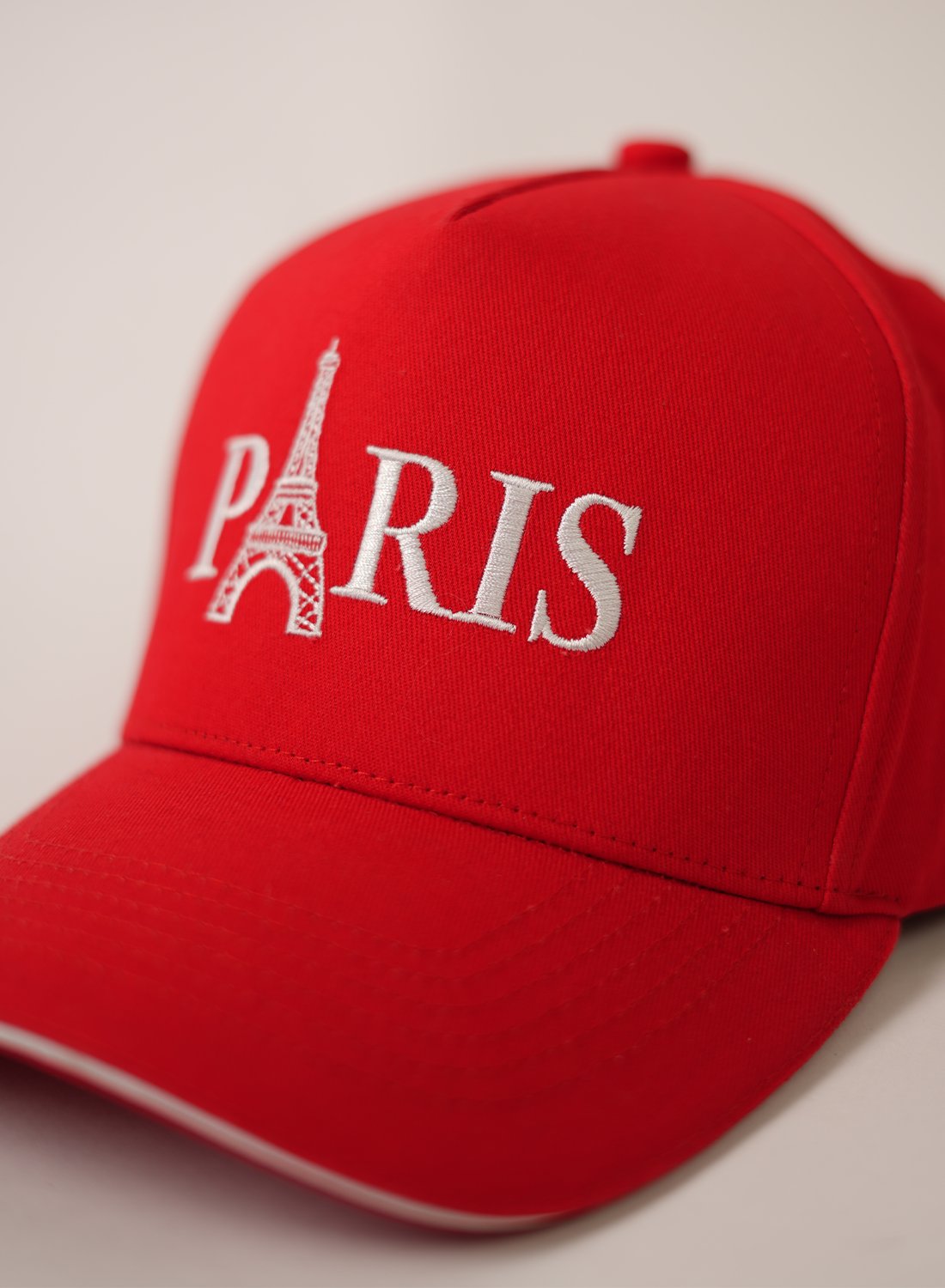 DSC03848 Paris Red Baseball Cap - view 1