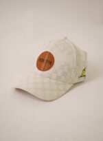 Youth Monogram White Baseball Cap - view 1