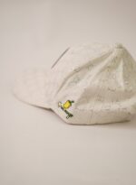 Youth Monogram White Baseball Cap - view 4