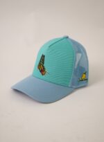 Bird Patch Turquoise Trucker Cap - view 2