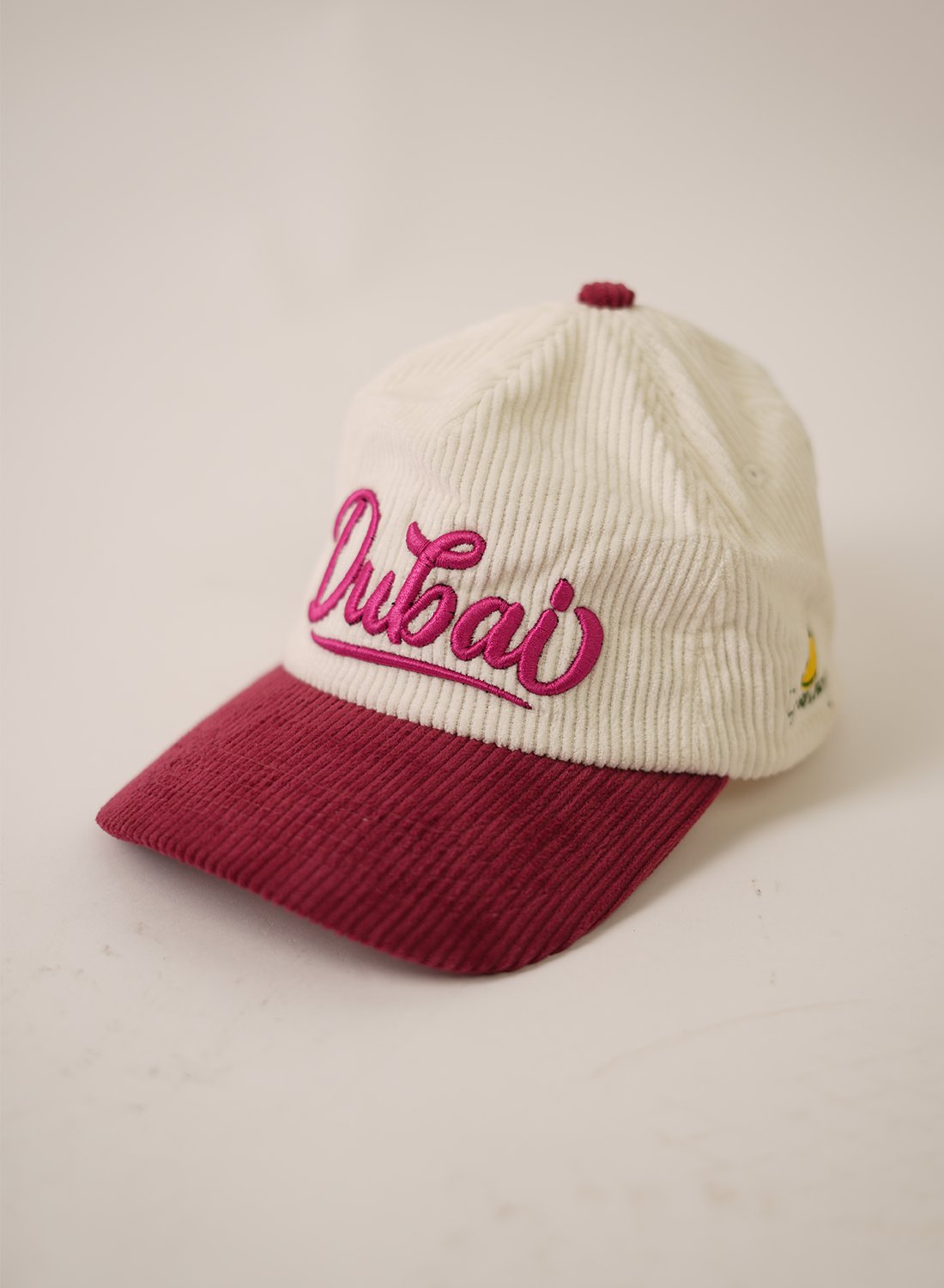 DSC03886 Dubai Burgundy Two-Tone Cap - view 1