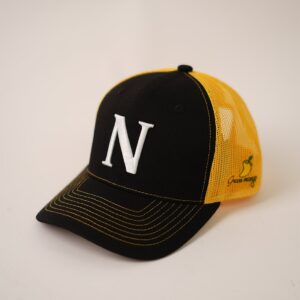 N Black and Yellow Trucker Cap - view 1