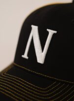 N Black and Yellow Trucker Cap - view 3