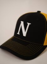 N Black and Yellow Trucker Cap - view 2