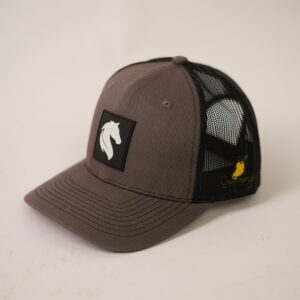 Horse Patch Brown Trucker Cap - view 1