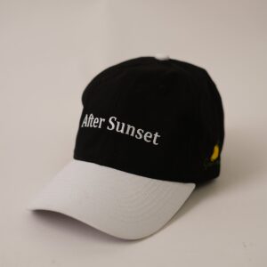After Sunset Black and White Cap - view 2