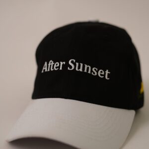 After Sunset Black and White Cap - view 1