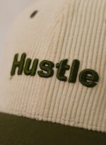 Hustle Cream and Green Cap - view 3