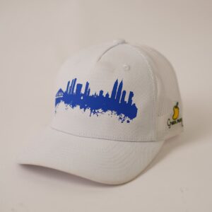 Dubai Skyline White Trucker Cap - view 2
