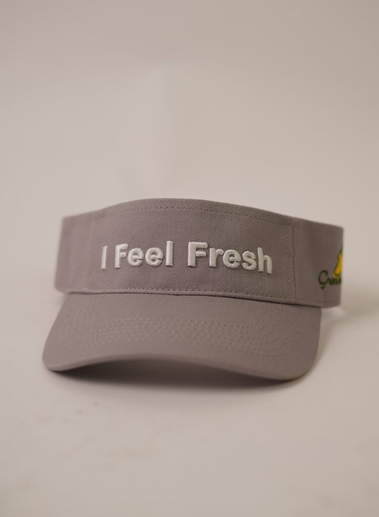 I Feel Fresh Grey Visor - view 1