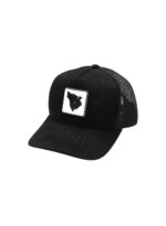 Wolf Patch Black Trucker Cap - Image 2