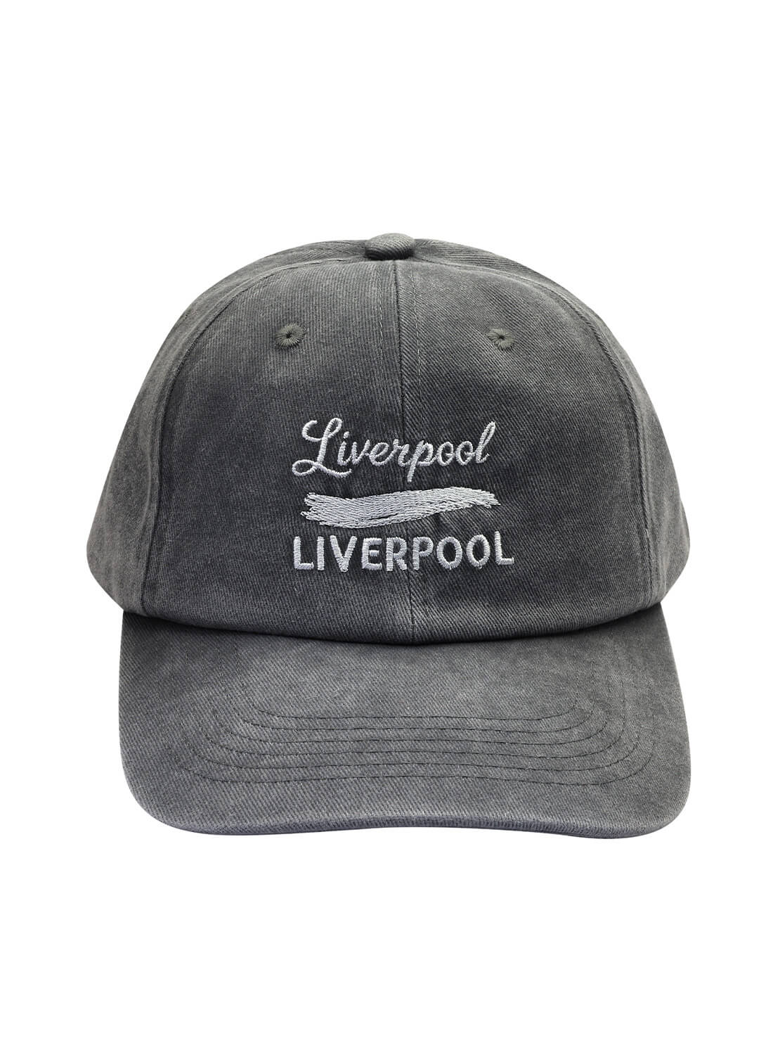 lp (1) Washed 6-Panel Cap – Liverpool - Image 1