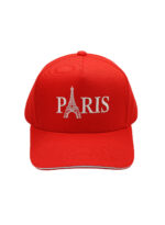 6-Panel Cap – Paris Red